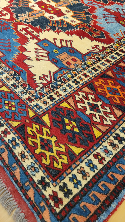 Afghan Tribal Kazak 6.6 X 7.5