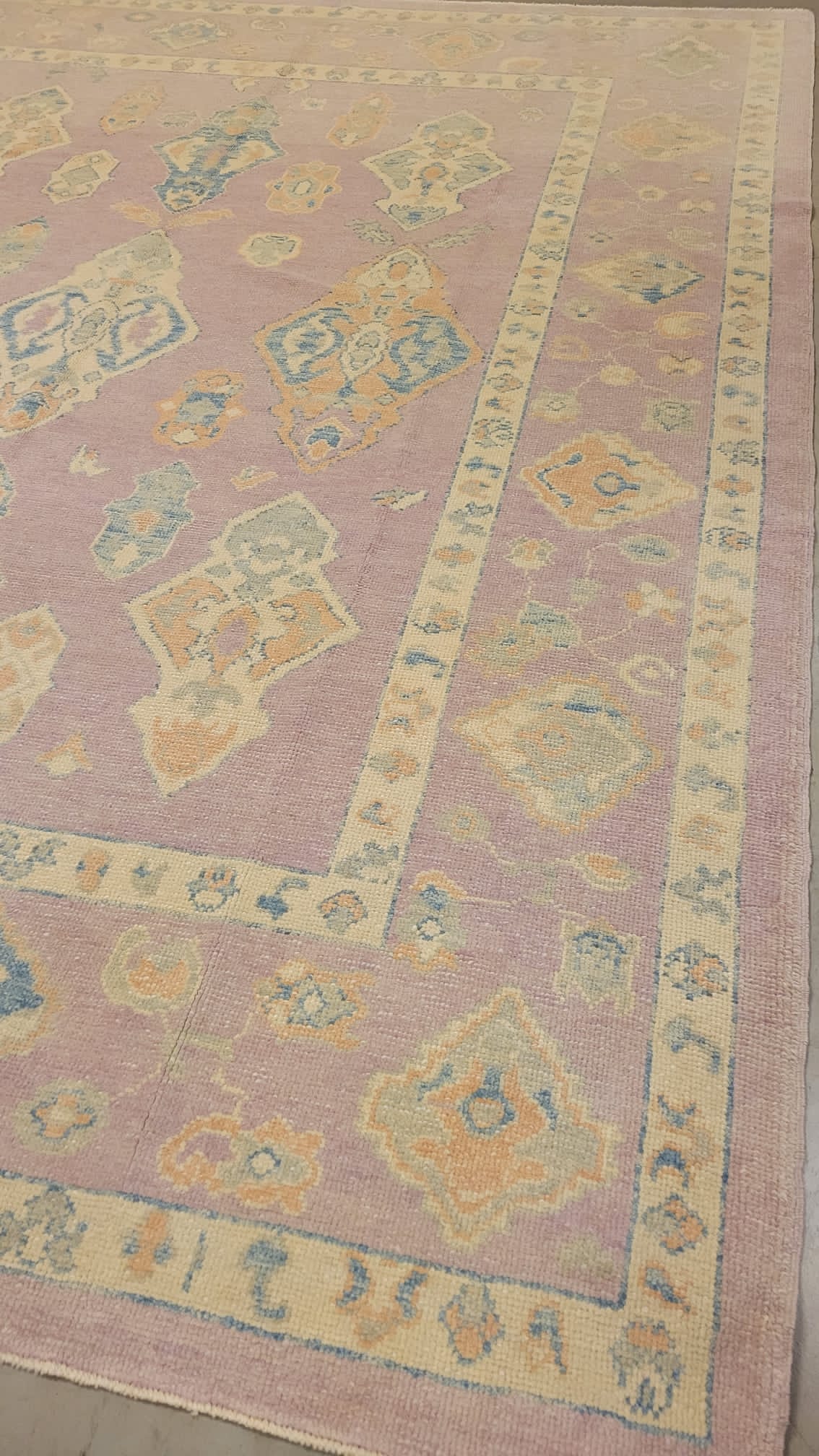 Turkish Oushak Size 9.7 X 12.1