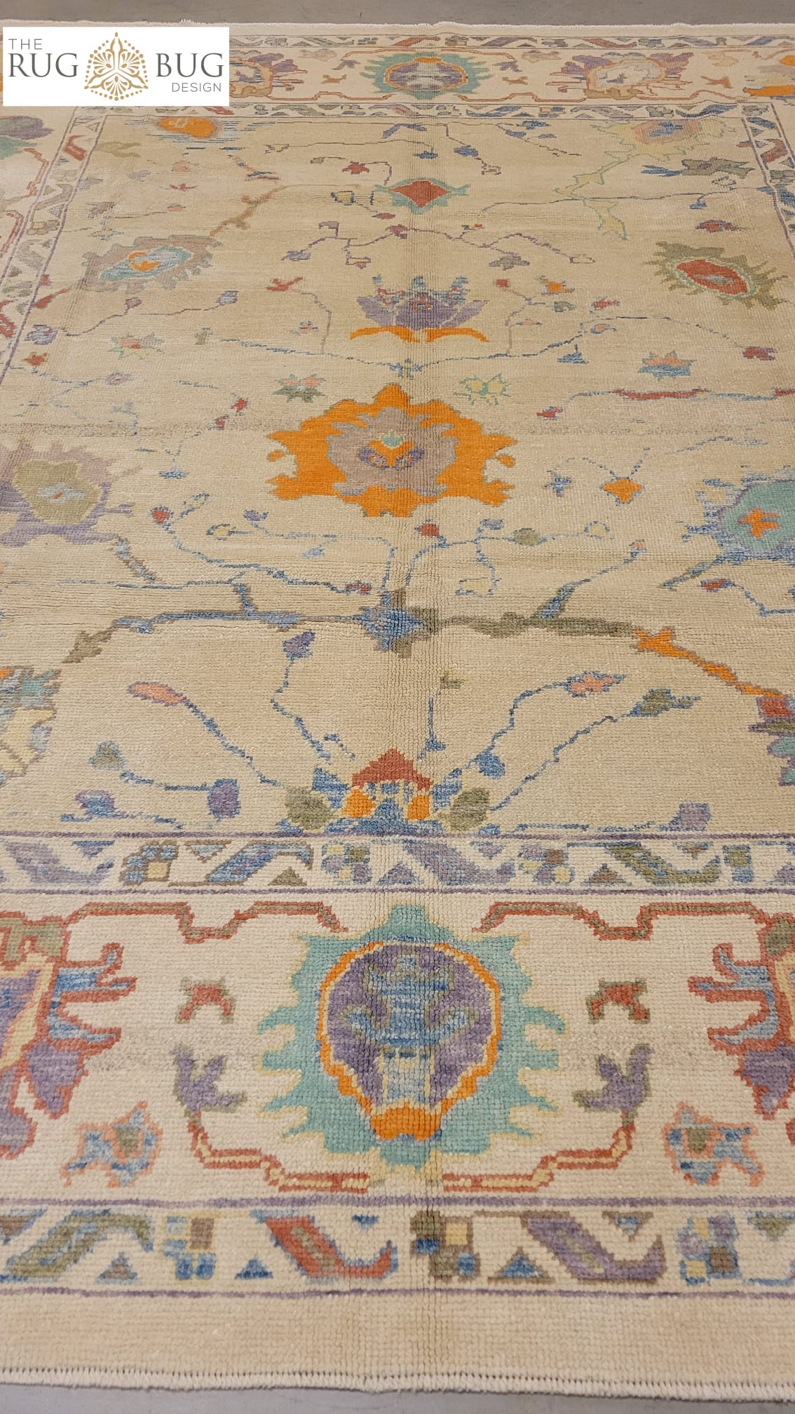 Turkish Oushak 9 x 10.8