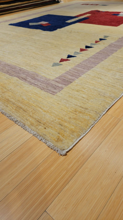 Afghan Modern Rug 7.1 X 9.8