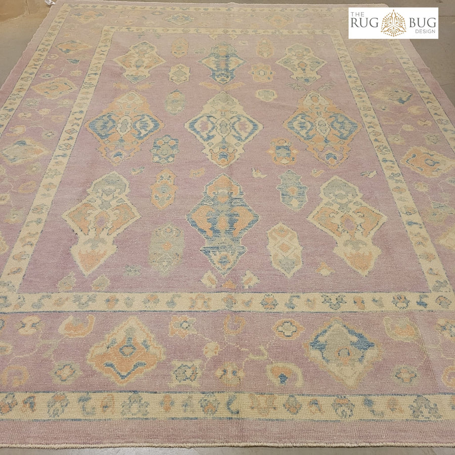 Turkish Oushak Size 9.7 X 12.1