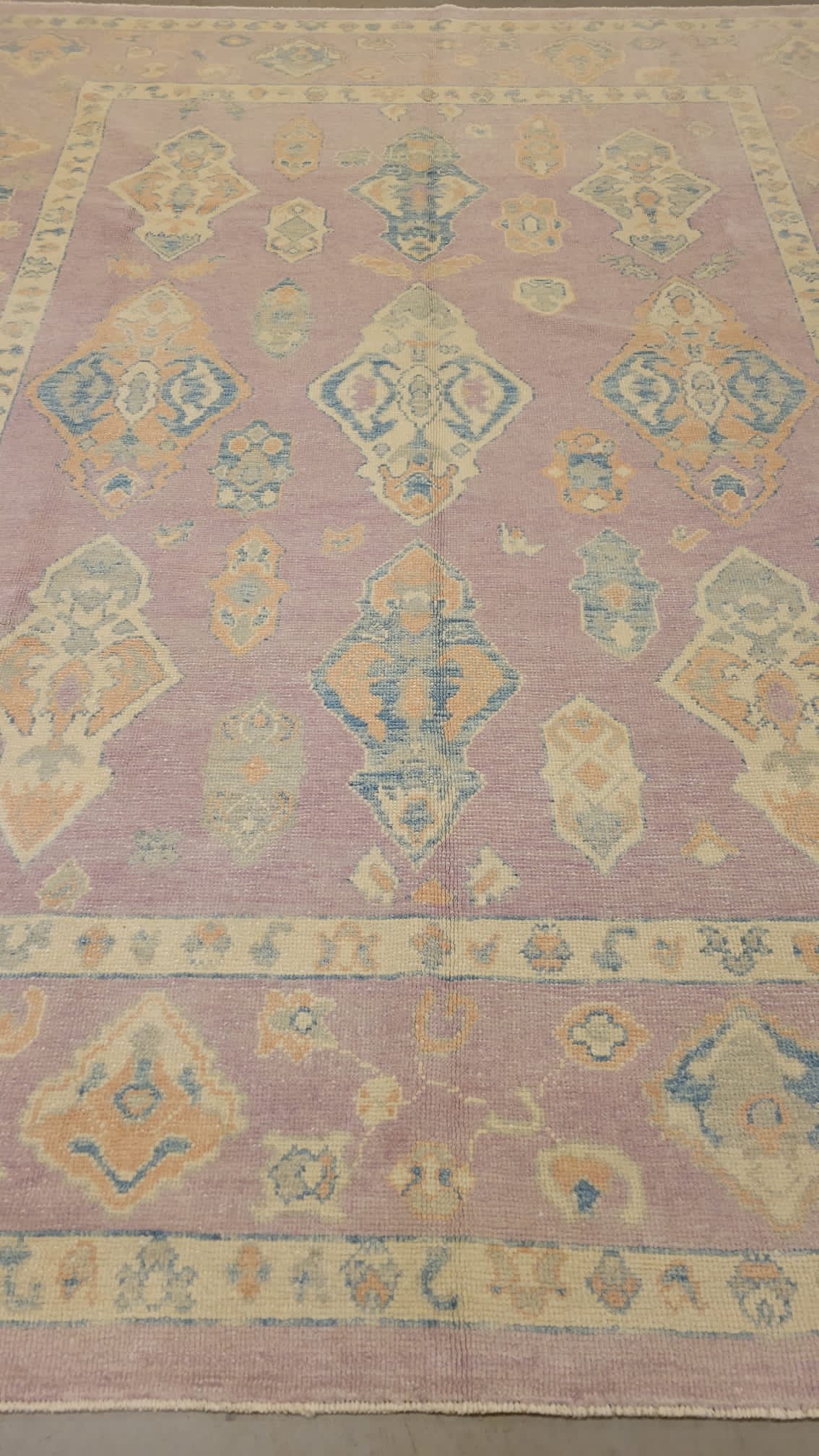 Turkish Oushak Size 9.7 X 12.1