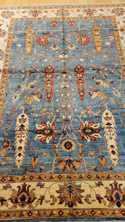 Afghan Oushak Size 5.1 X 6.6