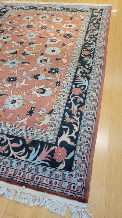 Uzbek Hand Knotted Wool Rug