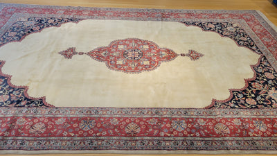 Oversized Indo Kerman 9.8 X 16.8