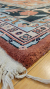 Uzbek Hand Knotted Wool Rug