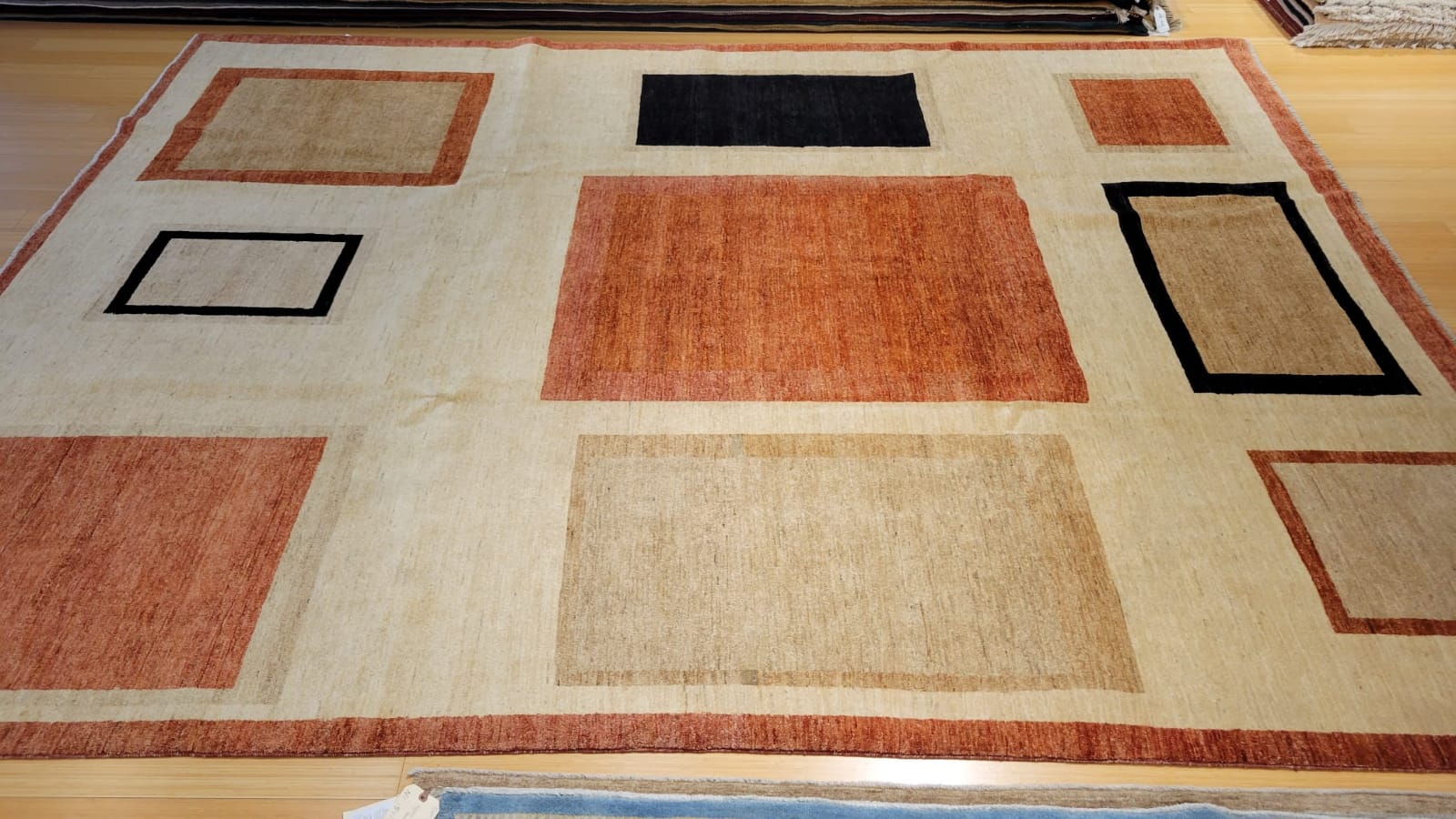 Afghan Modern Rug  9 X 11.10