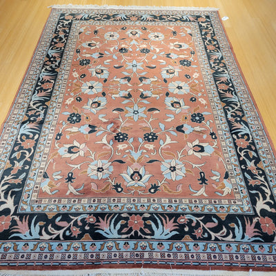 Uzbek Hand Knotted Wool Rug