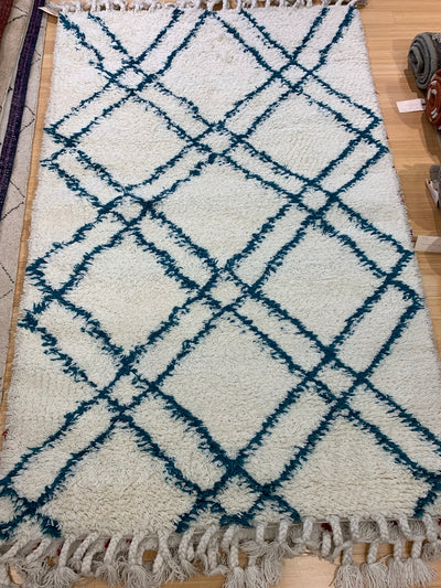 Shag Hand Knotted Wool Rug